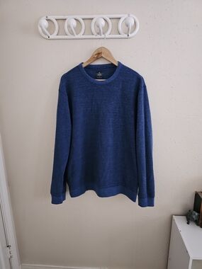 Men's Crewneck Sweatshirt - Deep Blue